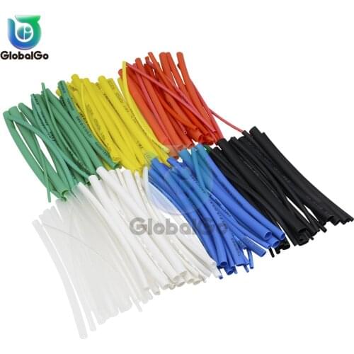 1400pcs/Set Thermal Contra Sleeve Cable Tube Kits Heat Shrink Tube Termoretractil Pvc Tube Tubing Wrap Wire Cable