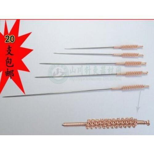 20pcs massage Panlong handle Coarse acupuncture needle handmade free shipping