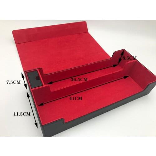 550+ Large Black And Red Card Case Deck Box Storage Box For Board Game Cards MTG/TCG/PKM/PTCG/YGO Yugioh