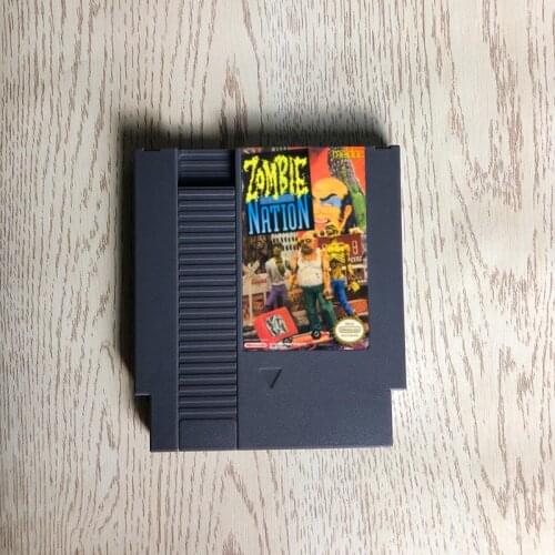 Zombie Nation - 72 pins 8bit game cartridge