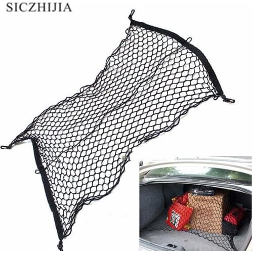 Car trunk elastic storage bag storage net for Peugeot 206 207 208 301 307 308 407 2008 3008 4008