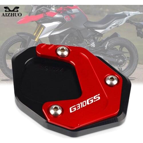 G310 GS Kickstand Side Stand Plate Pad FOR BMW G310GS G 310 GS 2018-2021 2020 2019 Enlarge Extension Kickstand Support Plate Pad