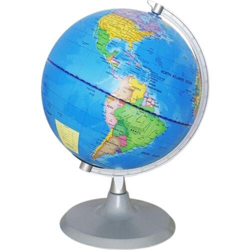 GTBL World Globe Constellation Globe with Detailed World Map for Kids Educational Interactive Astronomy Geographic Map Globe