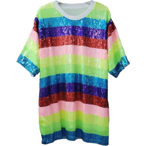 Женские полосатые футболки HECAIYUN China At AliExpress