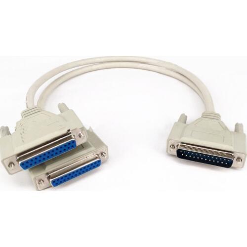 ILDA Cable DB 25-Pin Extension Cable for Laser Show Cable DJ Pangolin FB3 FB4 Quickshow iShow Phoenix Laser Show Software