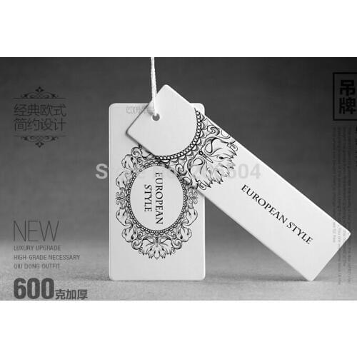 Customized/custom hang tags cloth printed hang tag hang tags labels for clothes/clothing personized dh11019