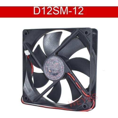 Original D12SM-12 120 * 120 * 25MM 12CM / cm 12V 0.30A ultra-quiet power supply fan