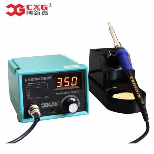CXG 220V 60W 927S Soldering Station LCD Digital Temperature Adjustable Lead-Free Soldering Station