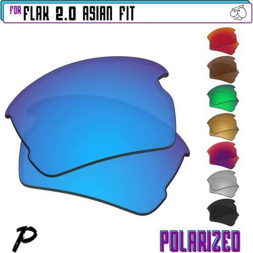 EZReplace Polarized Replacement Lenses for - Oakley Flak 2.0 Asian Fit (AF) Sunglasses - Multiple Options