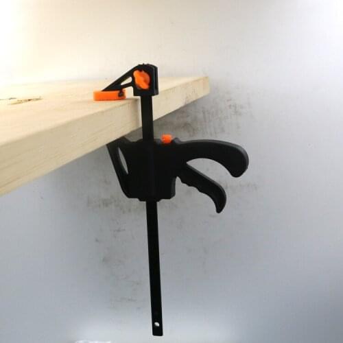 Adjustable Woodworking Bar Clamp Clip DIY Carpentry Hard Grip Gadget Vise Tool Carpentry Bar Clamp Tool