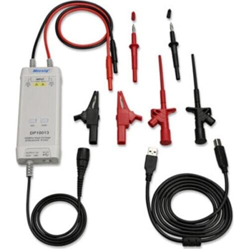 Micsig Oscilloscope Probe Accessories Parts 1300V 100MHz High Voltage Differential Probe kit 3.5ns Rise Time