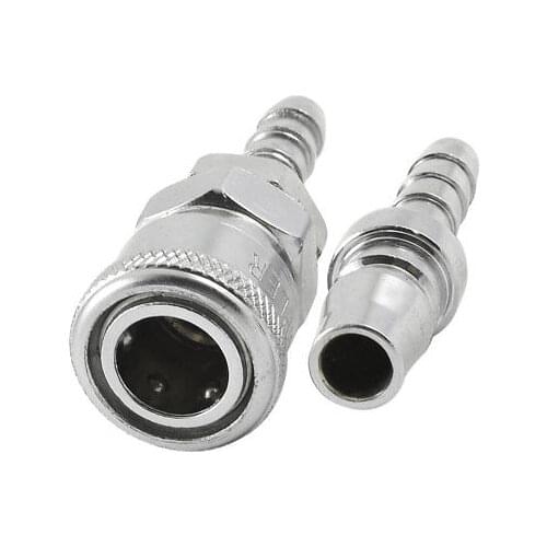 9/25" 9mm Inside Diameter Hose Barb Air Quick Coupler Tube Fitting sh20+ph20