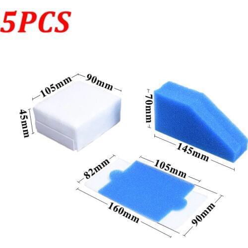 5Pcs/Lot Vacuum Cleaner Dust Hepa Filter for Thomas 787241 99 Vacuum Cleaner Replacement Foam Filters