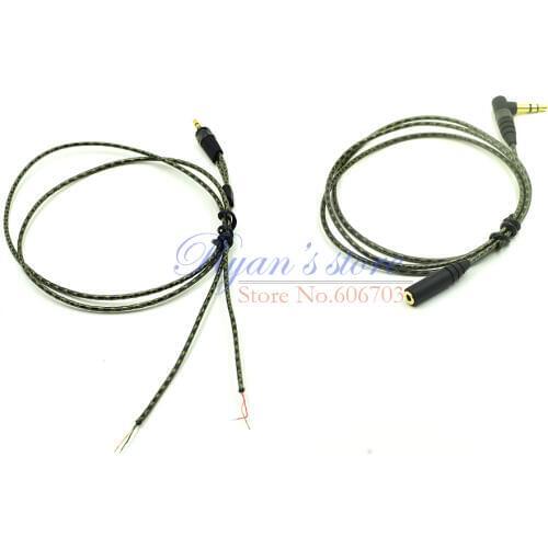 Replacement extension Stereo Audio Cable Cord for SENNHEISER IE800 Headphones