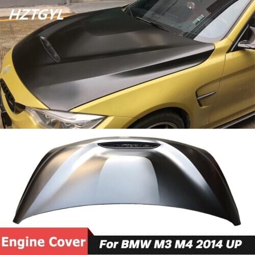 Aluminum Material GTS Style Engine Bonnet Hood Cover For BMW M3 F80 M4 F82 Tuning 2014 Up