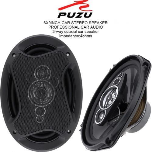 Universal 1Pair 6x9 Inch 360W 3 Way Car Coaxial Speaker Universal 12V Auto Audio Music Stereo Full Range Frequency Hifi Speakers