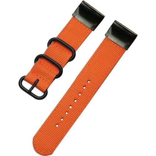 High Quality Nylon Strap For Garmin Fenix 6/6X Pro/6S 5/5X Plus Watch Replacement Band Wristwatches Woven Nylon Strap Band