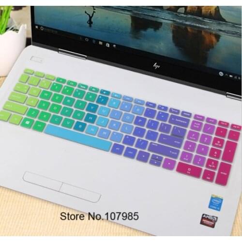 2017 15 15.6 inch Laptop Keyboard Cover Protector For HP pavilion ENVY x360 15-bp105TX 15-BP003TX 15.6'' / X360 15-BP BQ Series