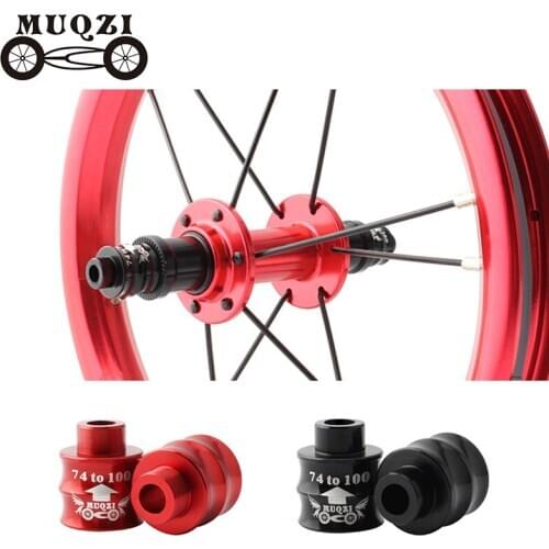 MUQZI 1 Pair Bicycle Hub Adapter Change 74mm To 100mm Converter MTB Road Bike Hubs End Cap Extension Seat