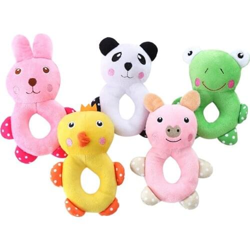 1pc Plush Squeaky Dog Toys Built-in Voice Device Bite-Resistant Clean Dog Chew Puppy Animal Training Toy Pet Supplies Dog Toys
