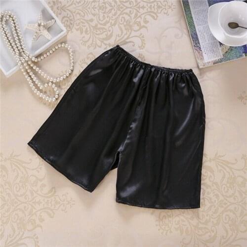 100% Silk Short Pants Soft Comfortable Mulberry Silk Women Safety Pants Breathable Skin-friendly