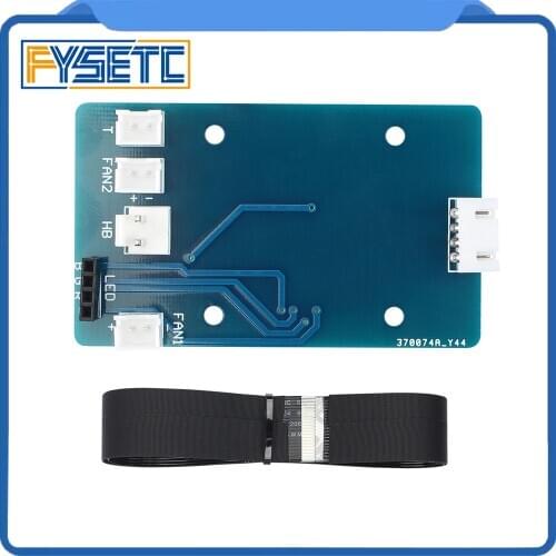 3D Printer Accessories Parts Hot End PCB Adapter Board and 24-pin Cable Kit for Artillery Sidewinder X1 3D Printer