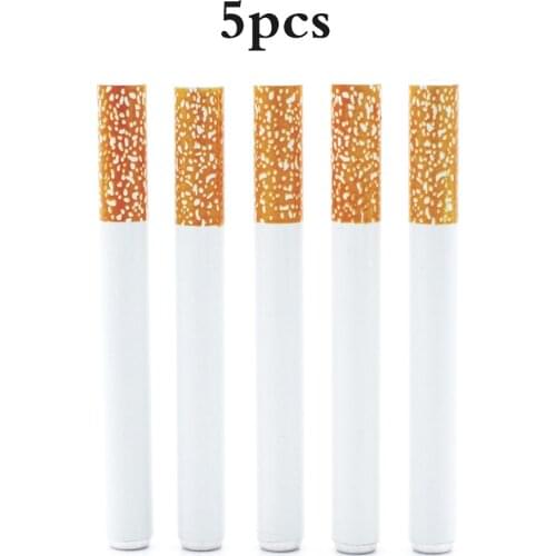 Cigarette Shape Hornet Grinder Metal Pipe Smoking Pipe Accessories One Hitter Tobacco Pipe Filter Liar Tabaco Sniffer Pipe Stand