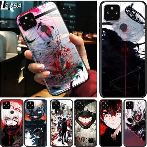 Anime Tokyo Ghoul Shockproof Cover for Google Pixel 5 4 5A 4A XL 5G Black Phone Case Shell Soft Fundas Coque Capa