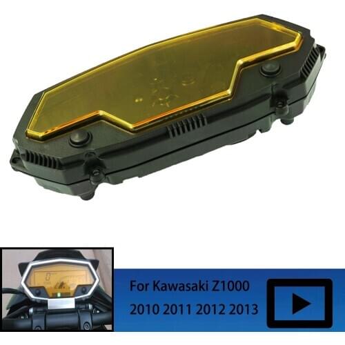 Watch Instrument Case Speed Meter Gauges Odometer Tachometer Housing Cover For KAWASAKI Z1000 Z 1000 2010 2011 2012 2013