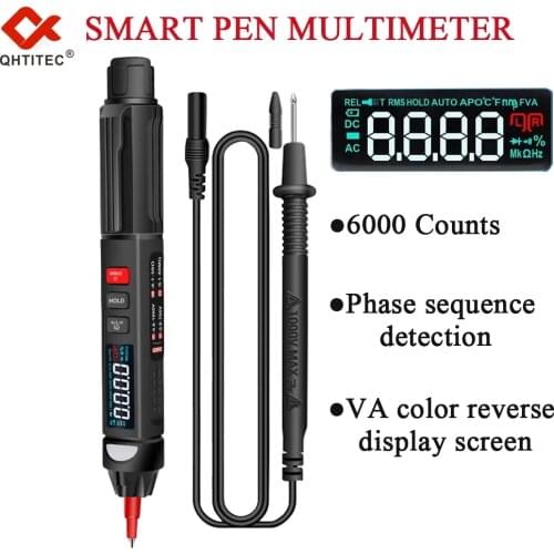 QHTITEC Multimeter Test Leads Set Probe Test Rod Multi-function Combination Test Multimeter accessory Lead Probe Test Wire Kit