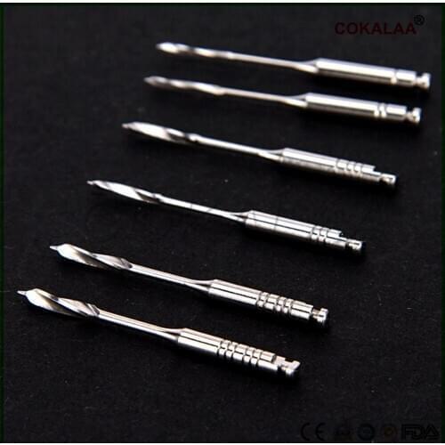 COKALAA 10 pack 32mm 1#-6# Dental Endodontic Files Reamers Drill Burs peeso reamers Endo files peeso Dentist Materials