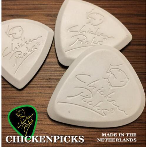 Chickenpicks Guitar Picks Thermosetting Plastic, Unique Material, Longer Lasting , Made in Netherlands, Sell by 1 Piece