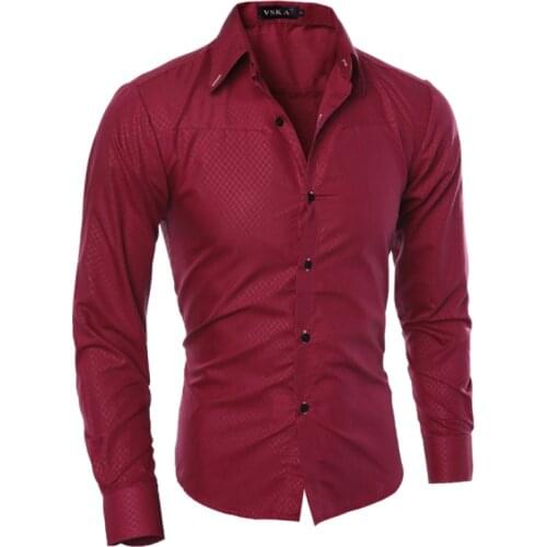 2021 Shirts Cotton Long Sleeve Mens Shirts Slim Fit Stand Collar Shirt Mens Clothing Spring Autumn Plus Size 5XL