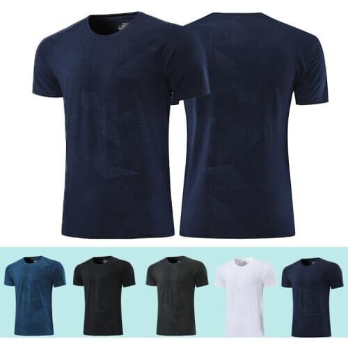 Mens Summer Running T-Shirts Quick Dry Compression Sport Short sleeve Fitness Gym Running Shirts Shirts Sportswear