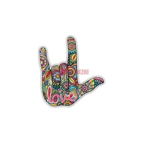 Car Stickers Vinyl Motorcycle Decal Car Window Body Decorative Love Logo Sticker Personality Car Stickers