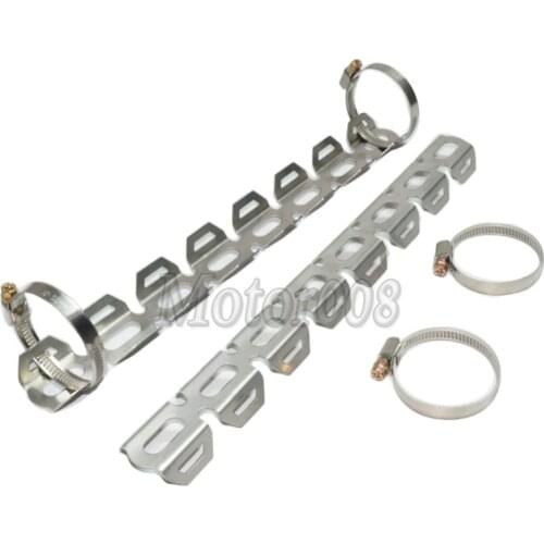 Exhaust Pipe Header Heat Wrap Stainless Shield Guard Cover for Motorcycle for BMW R 1200 GS F800GS F700GS F650GS R1200GS Adv