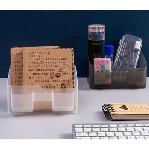 Home Office Desktop Organizer Cosmetic Container Makeup Storage Box Dressing Table Female Skin Care Products Lipstick Boxes