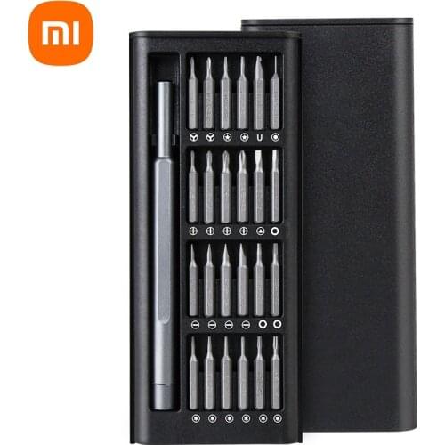 New Xiaomi 24 in 1 Mini Screw Removing Kit Screwdriver Phone Watch Repair Tool Screw Driver for Laptop Camera Smartphone