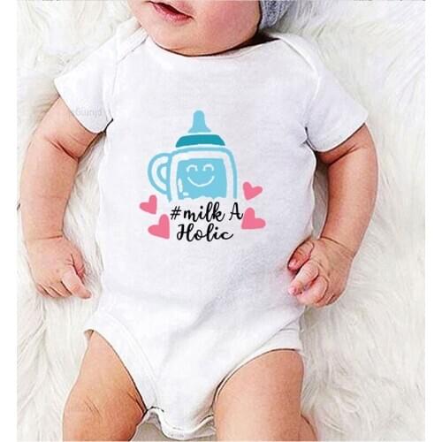 Clothing for Babies Baby Girls Clothes Winter Kids Outfits Newborn Baby Boy Clothes Children Jumpsuits Milk Printing