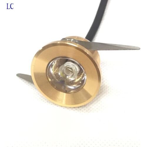 5Stück 3 W LED Mini Einbauleuchte Round verstellbarer Spot Deckenlampe 230 V LED-Schrankleuchte