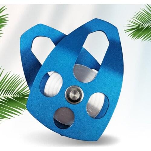 Lifting Heavy Objects Single Pulley Climbing/crossing/lifting/combination Pulley Airborne Aluminum Is Compact And Portable