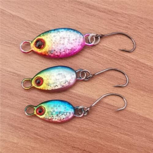 Swolfy 8PCS/Lot Microjigging Fishing Lure 2g/3g/5g Metal Jig Bait Isca Artificial Lure with Single Hook Fishing Tackle