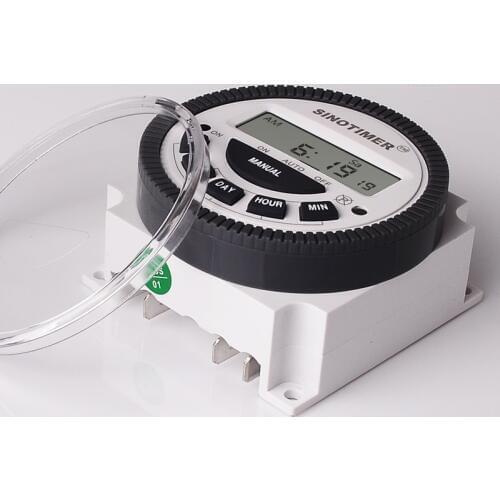 220V 30A 230V AC 7 Days Weekly Programmable Time Relay Digital Timer Switch controller