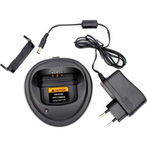SOONHUA Universal Battery Charger With EU Plug Adapter Battery Chargers For MOTOROLA Radio Walkie Talkie