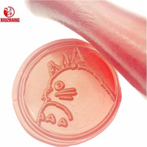Totoro Big Cat Cute Wax Seal Stamp Kit Wedding Invitation Sealing Wax Stamp Kits Custom Wax Seal Paper Wooden Gift Box Package