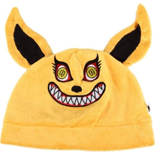 Japanese anime Fox Hat Plush cap Cosplay kyuubi hats JUMP COMICS hats