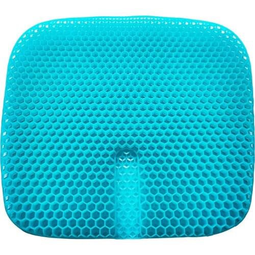 Japanese Genuine Honeycomb Gel Cushion Summer Car Seat Cushion Breathable plus Size Thickened Car Cold Ice Pad Cool Pad