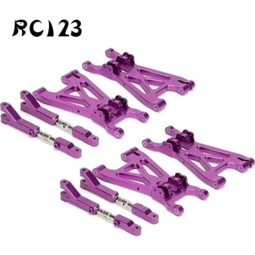 1:8 1Set Metal Front+Rear Upper+Lower Completed Suspension Arm Set #85238 RC Car HPI SAVAGE 21 25 SS 3.5 4.6 FLUX X XL