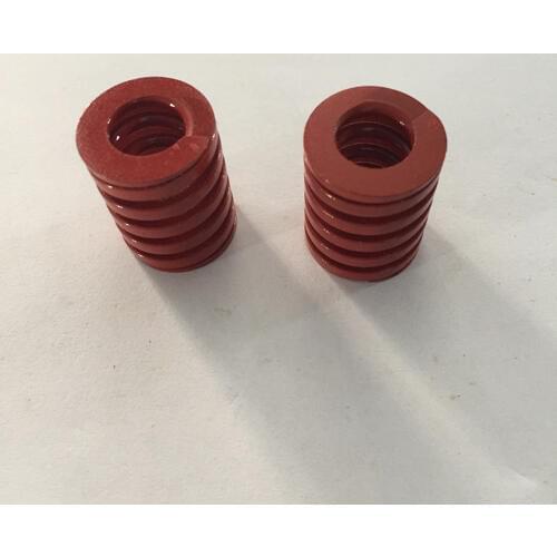 2Pcs Red Chromium Alloy Steel Compression Die Spring 16 x 8 x20/30/50/60/80/90mm