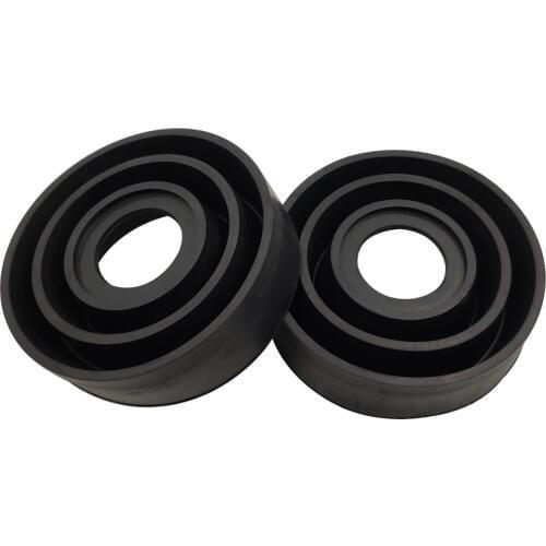 2PCS Car Headlight Universal multifunctional Rubber Boots Waterproof Cover Dust Cap Sealing Head Lamp Bi-Xenon LED 32mm-96mm